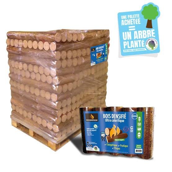 Bois densifié Woodstock